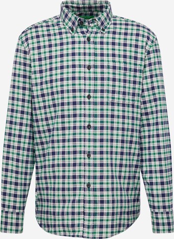 UNITED COLORS OF BENETTON - Camisa en verde: frente