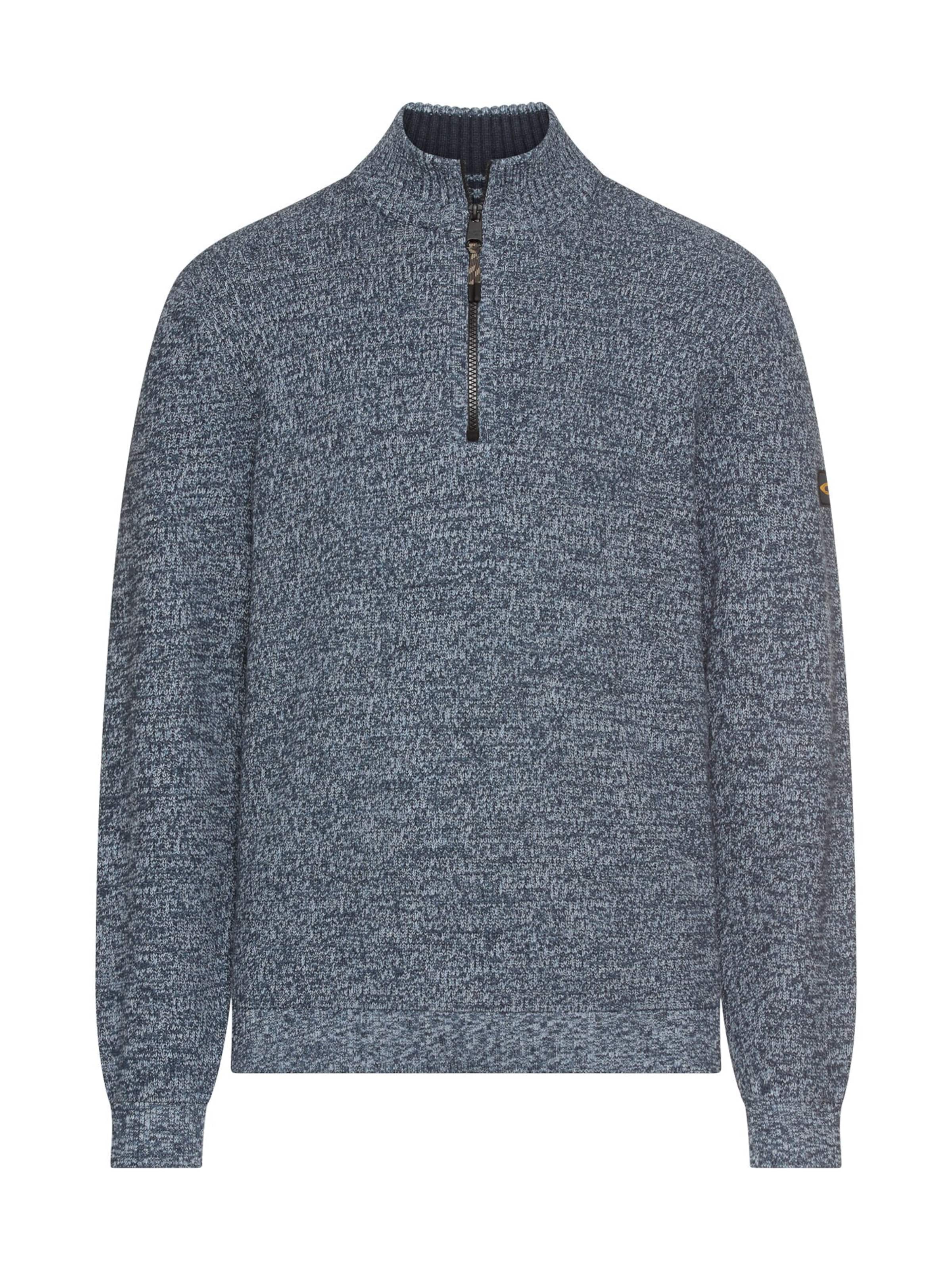 CAMEL ACTIVE Sweater in Blue: front