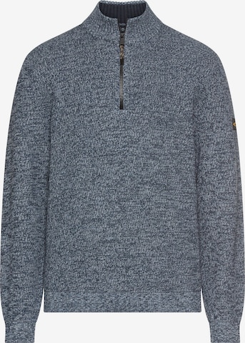 Pull-over CAMEL ACTIVE en bleu : devant