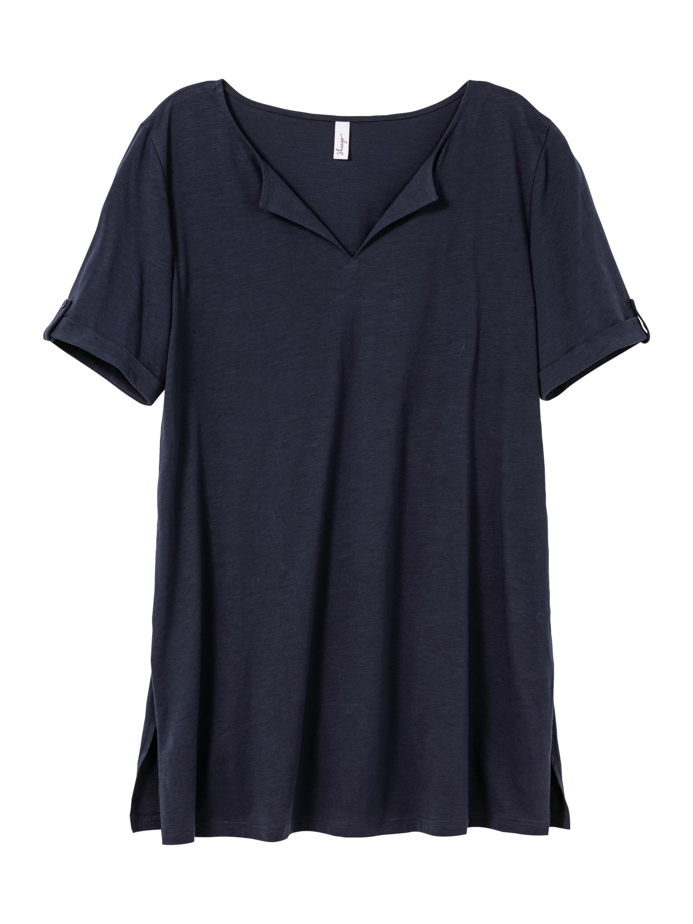 SHEEGO Футболка в Синий: спереди