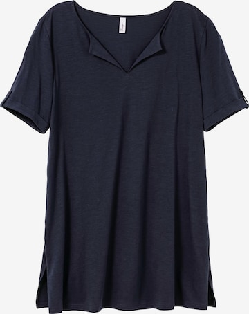 SHEEGO Футболка в Синий: спереди