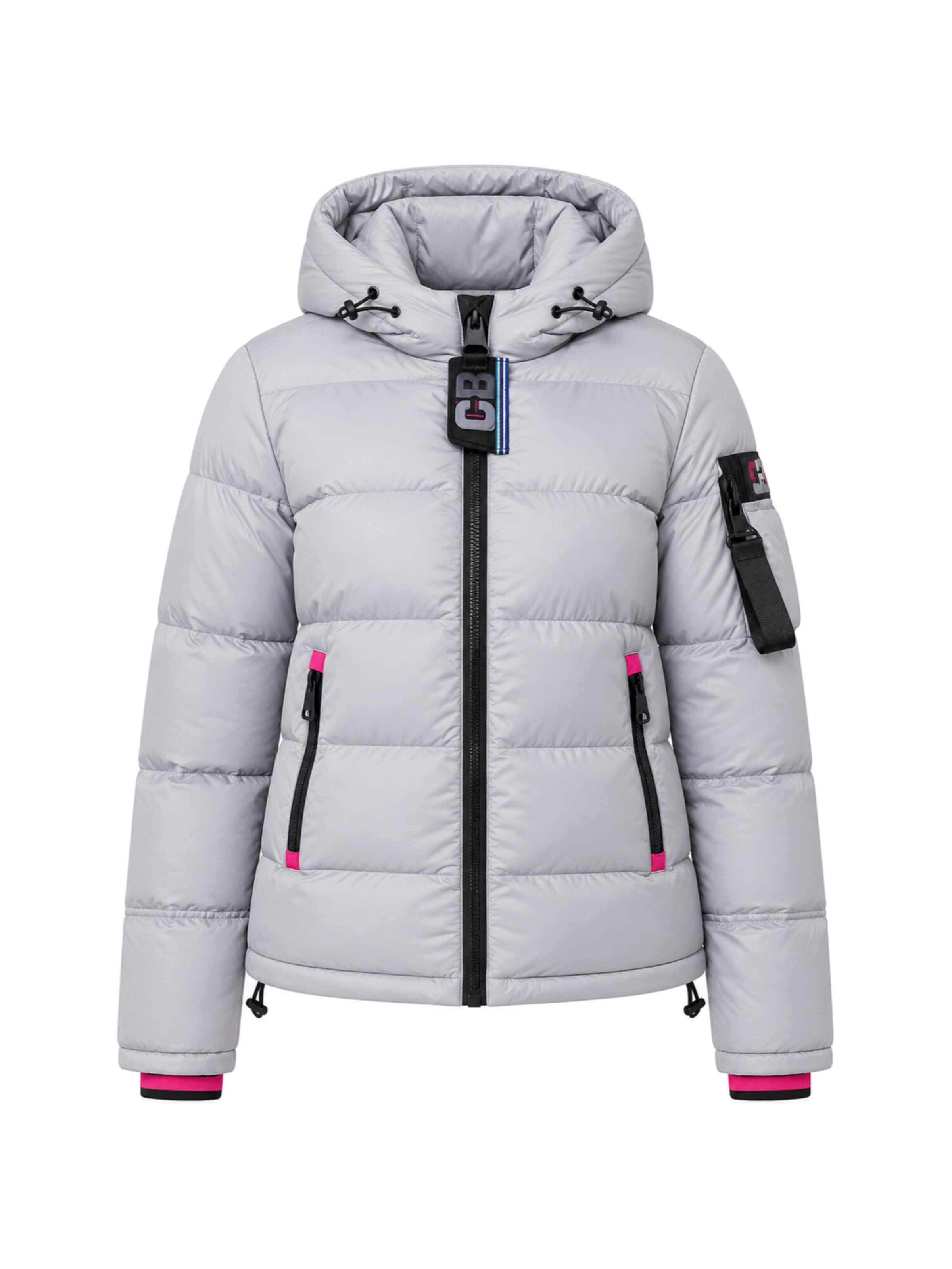 CIPO & BAXX Winter Jacket in Grey: front