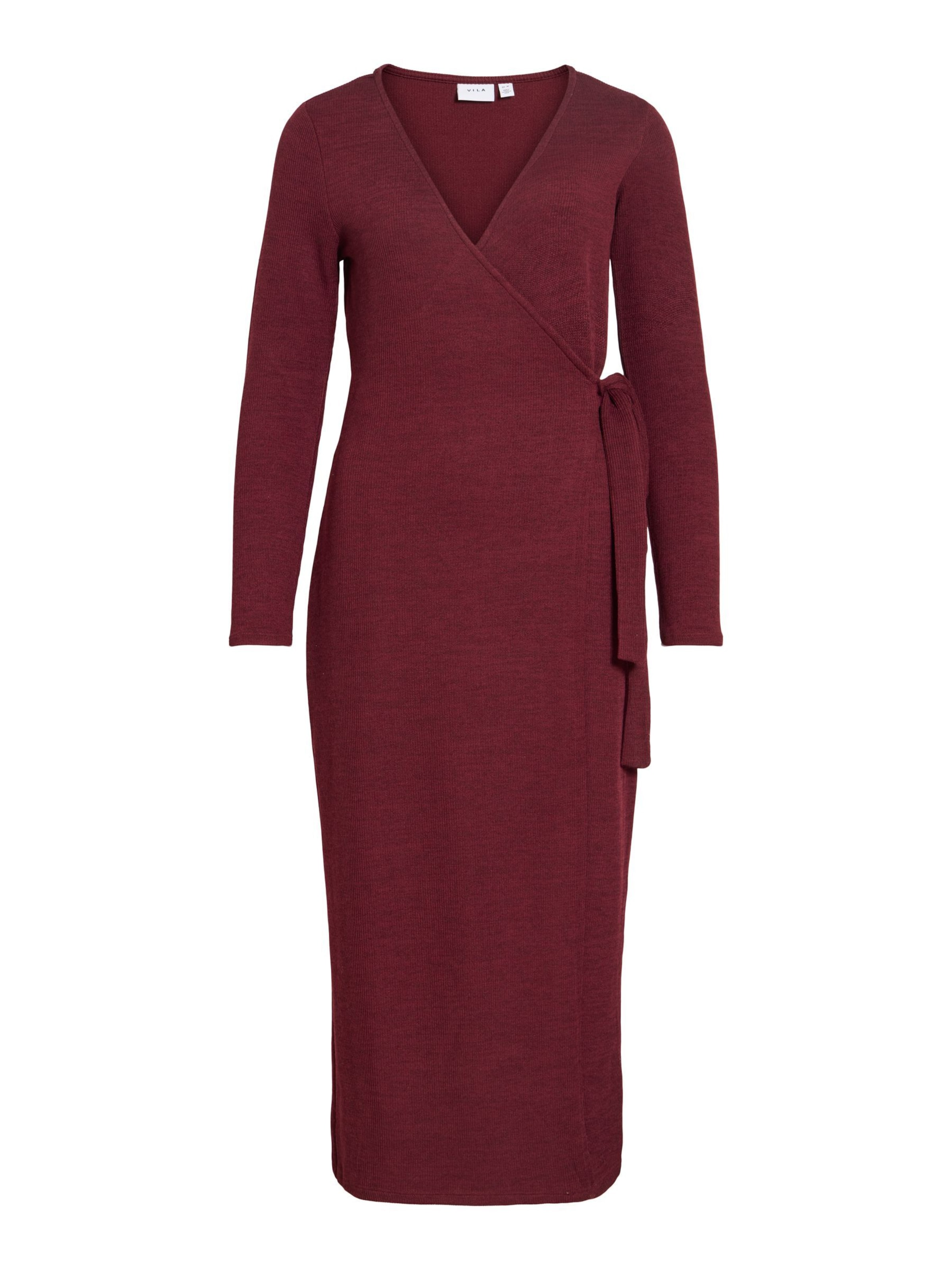 VILA Jurk 'VIRAFFI' in Rood: voorkant