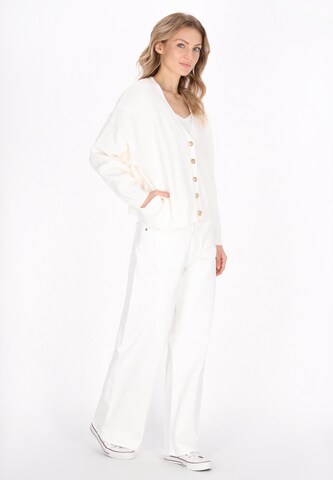 Cardigan DreiMaster Maritim en blanc