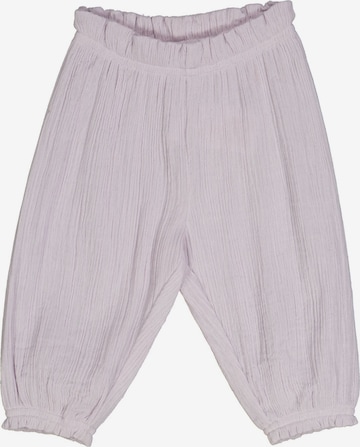 Effilé Pantalon Müsli by GREEN COTTON en violet : devant