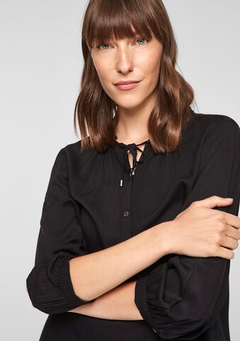 QS Blouse in Zwart