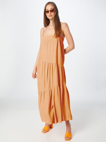 Abercrombie & Fitch Καλοκαιρινό φόρεμα σε πορτοκαλί