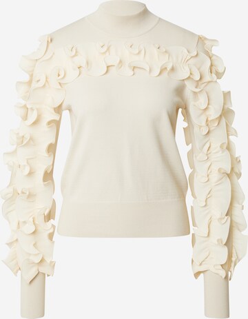 Essentiel Antwerp Sweater 'ECORRIDA' in Beige: front