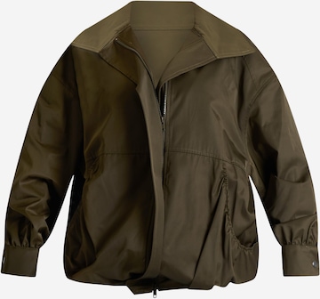 Veste mi-saison HAVE ONE en vert : devant