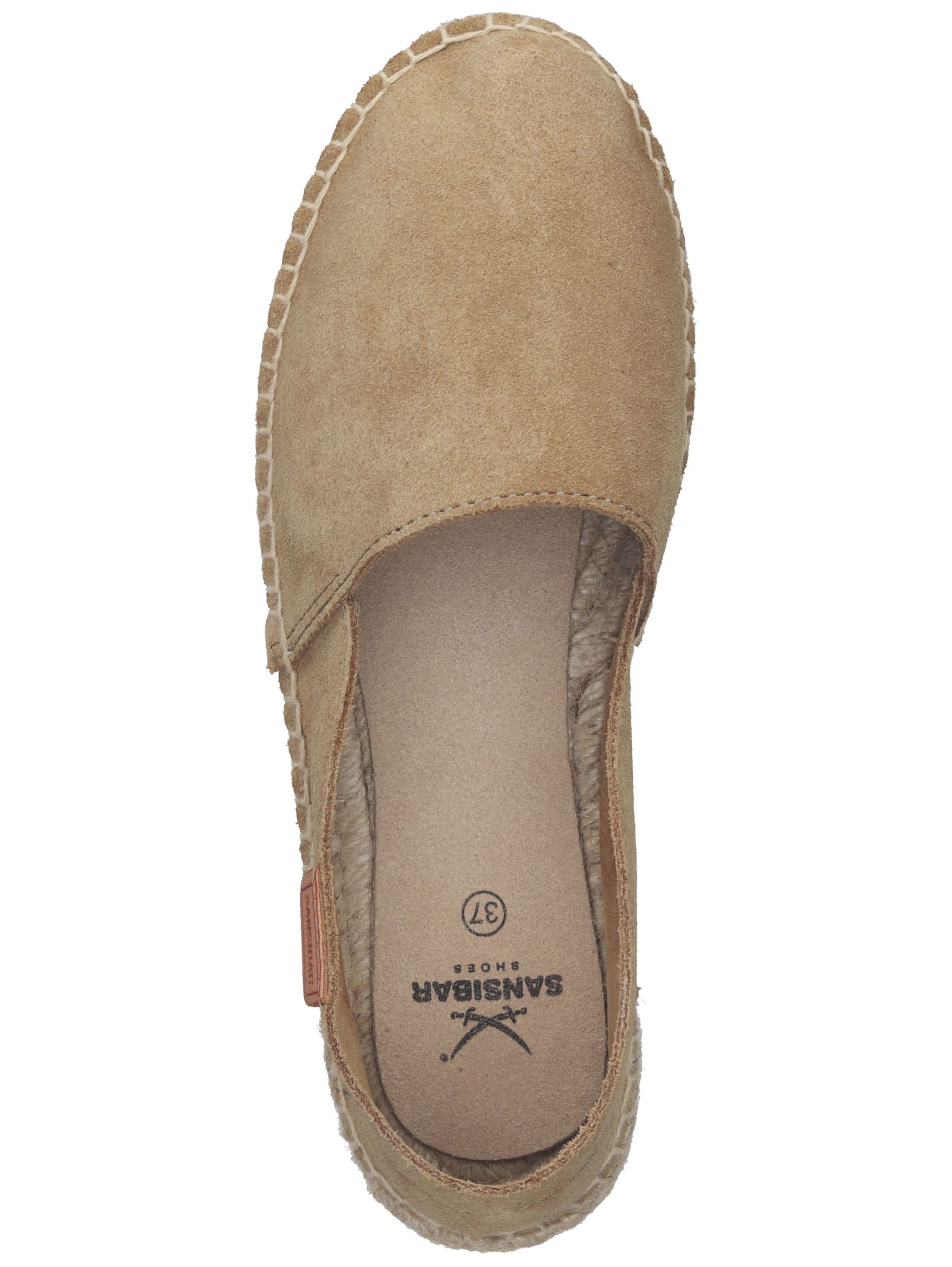 SANSIBAR Halbschuhe in Braun