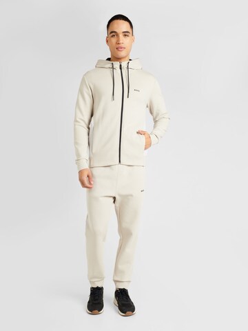 BOSS Green Joggingdragt i beige: forside