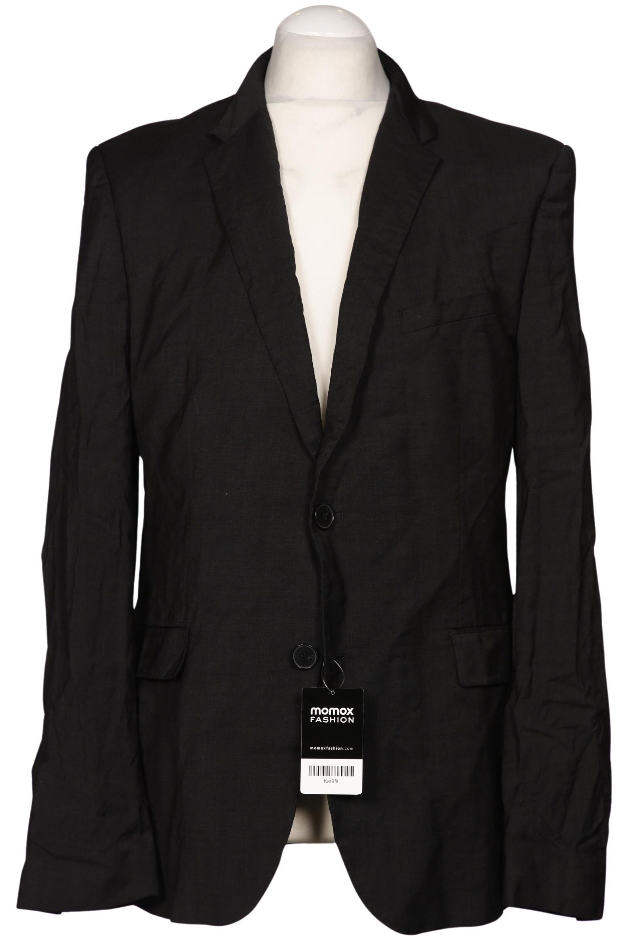 HUGO Suit Jacket in XL in Black: front