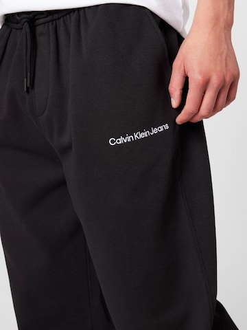 Calvin Klein Jeans Конический (Tapered) Штаны в Черный