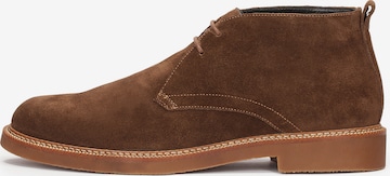 Kazar Chukka Boots in Bruin: voorkant