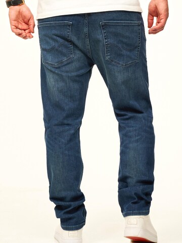 JACK & JONES Tapered Jeans in Blue