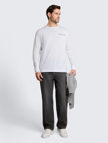 TOM TAILOR Shirt in Weiß