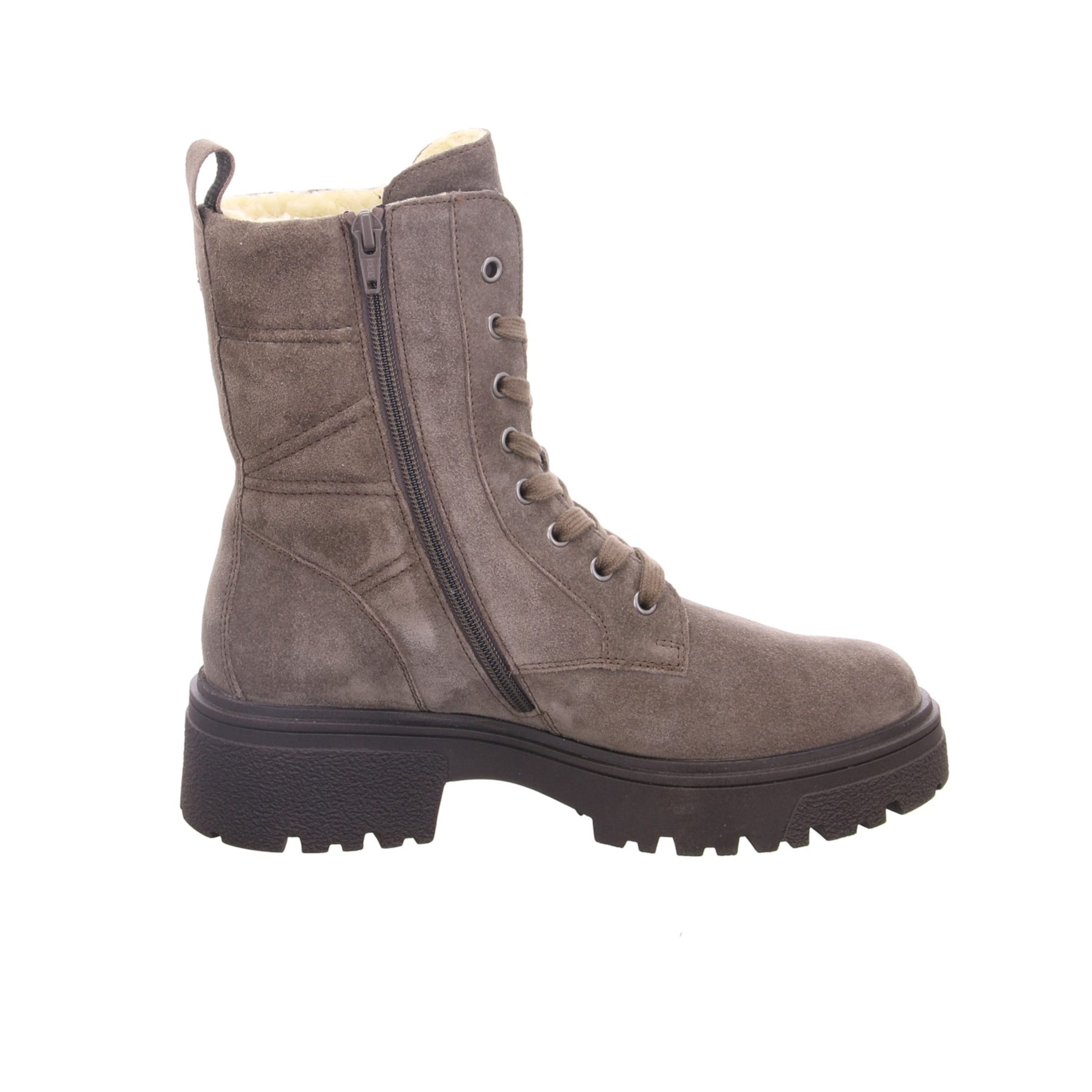 GABOR Lace-up boot in Brown