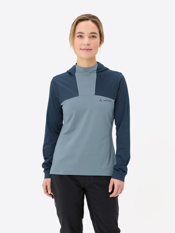 VAUDE Pullover 'Qimsa Hoody' in Blau: Vorderseite