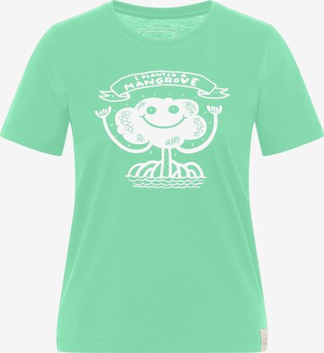 SOMWR Shirt 'MANGROVE ROOT TEE' in Green: front