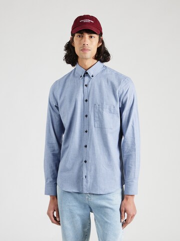 BRAX Regular Fit Hemd 'Daniel' in Blau: Vorderseite
