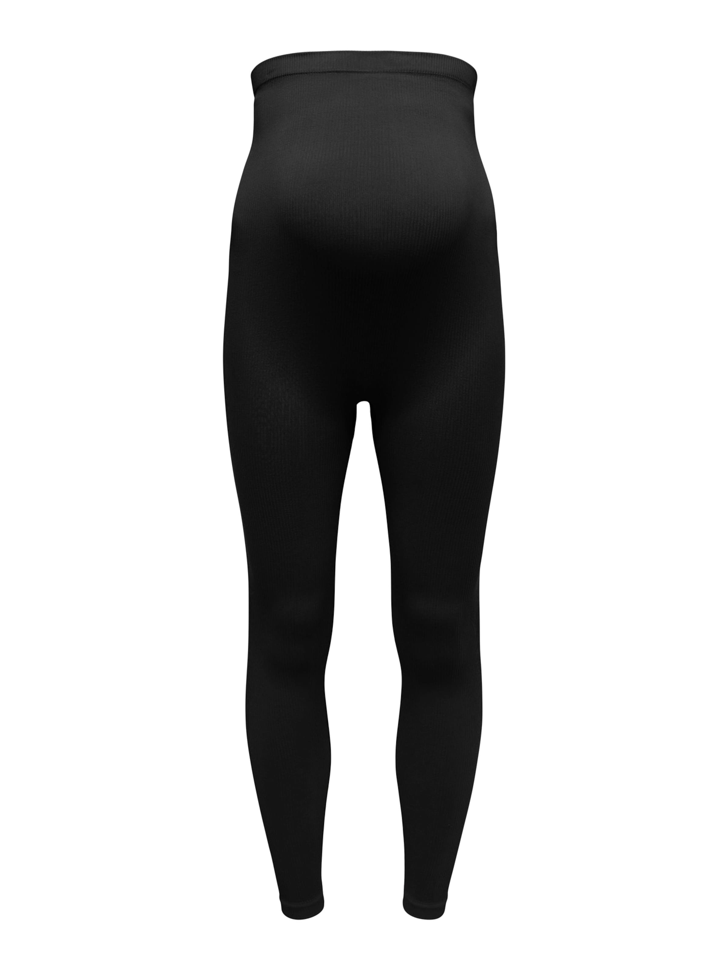 Only Maternity Skinny Leggings 'OLMJAIA' in Schwarz: Vorderseite