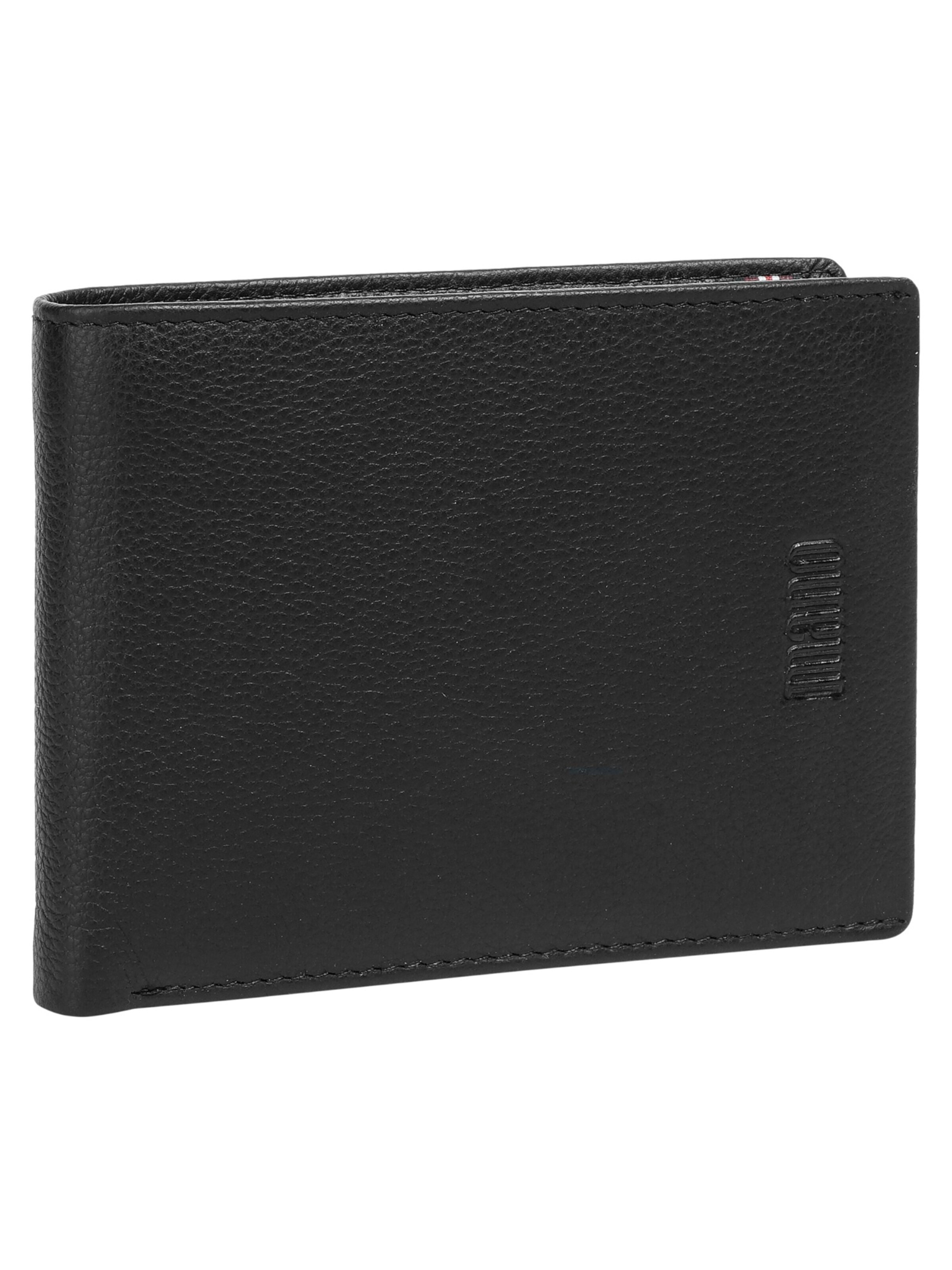 Porte-monnaies 'MEDIO' mano en noir