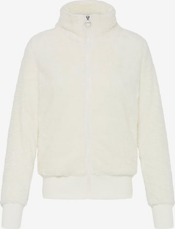 Oxmo - Chaqueta polar 'Anneka' en blanco: frente