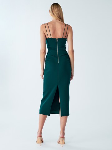 Abito da cocktail 'Ryette' di BWLDR in verde: dietro