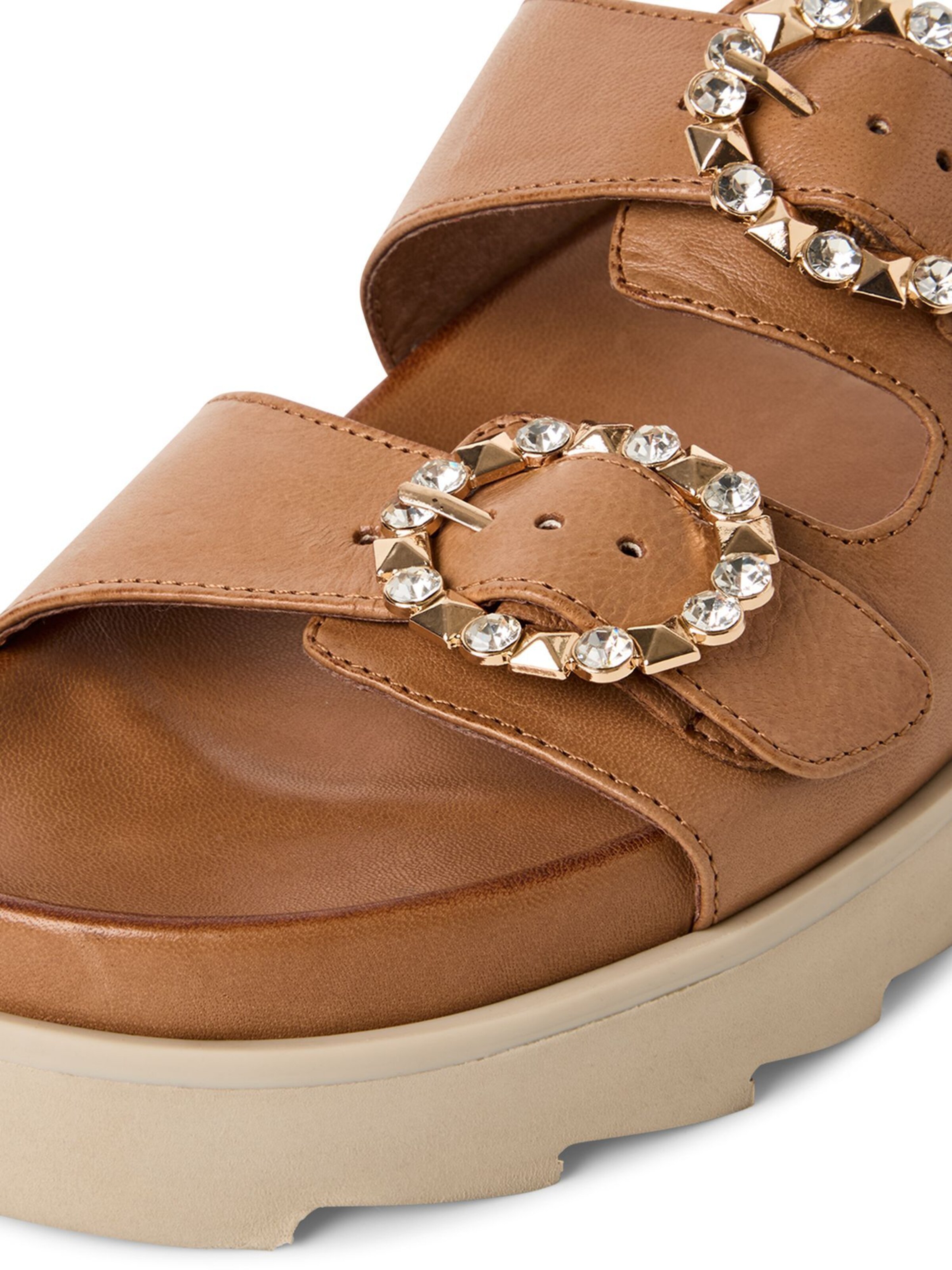 Mule Tamaris en marron