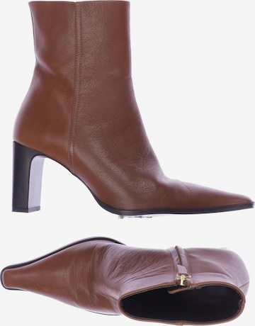 MANGO Dress Boots in 38 in Brown: front