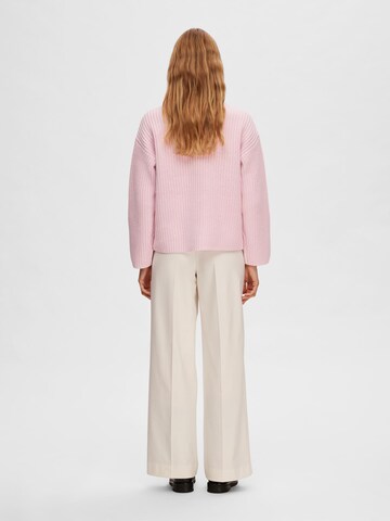 SELECTED FEMME Pullover in Pink