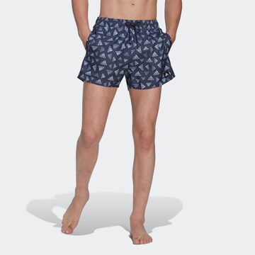 ADIDAS SPORTSWEAR Swimming Trunks in Blue: front