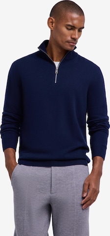 FALKE Pullover 'Pure Cashmere' in Blau: Vorderseite