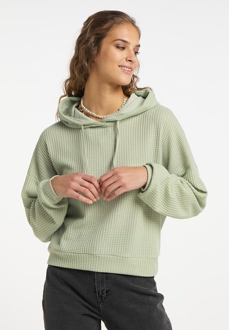 Sweat-shirt IZIA en vert : devant