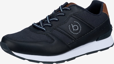 Sportbačiai be auliuko 'Soho' iš bugatti, spalva – pastelinė mėlyna / tamsiai mėlyna / ruda (konjako), Prekių apžvalga