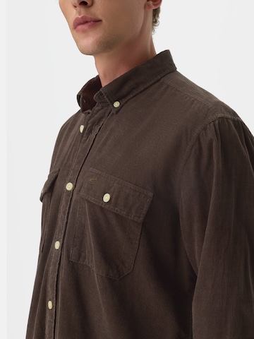 CAMEL ACTIVE Regular fit Риза в кафяво