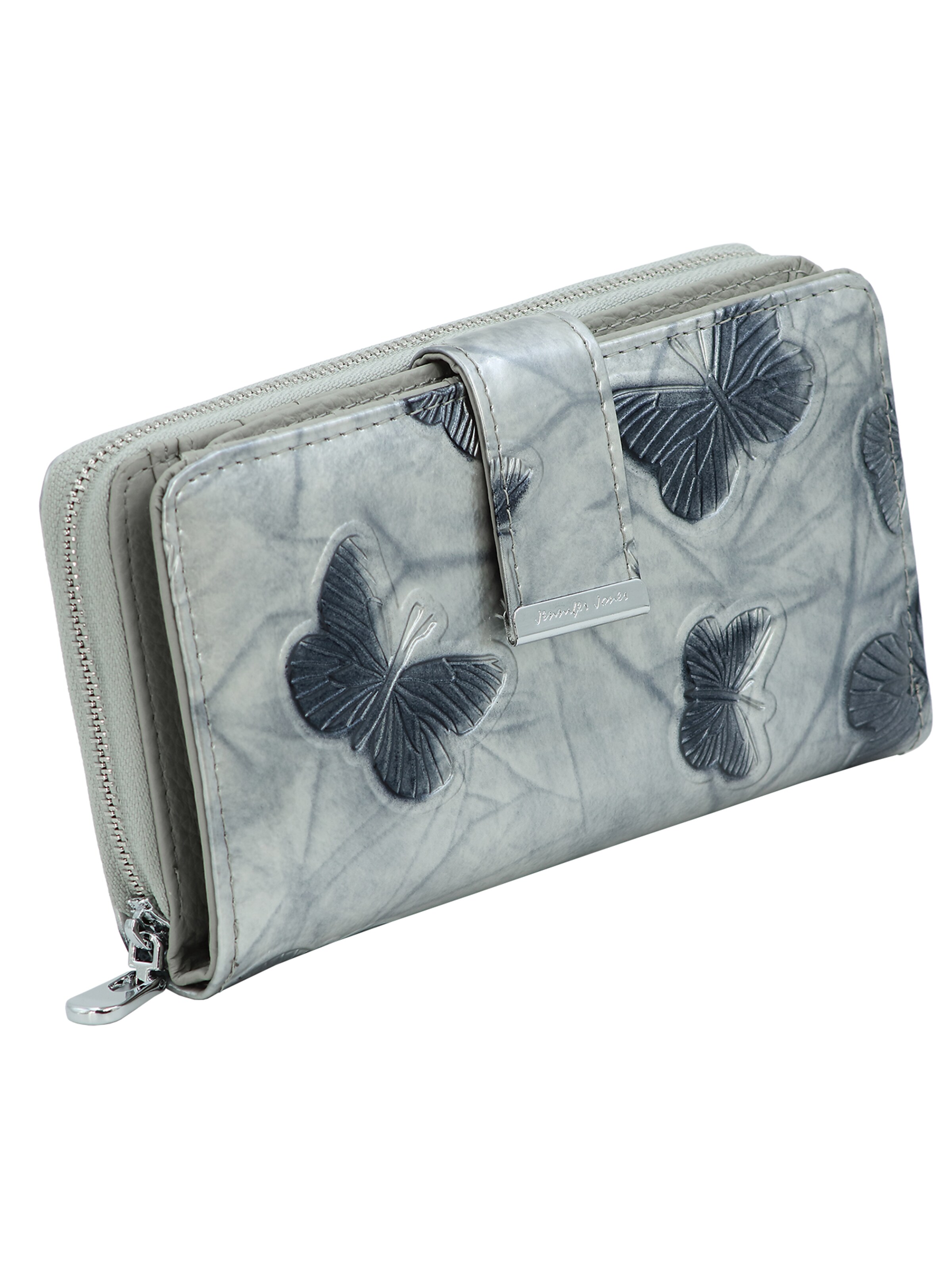 Jennifer Jones Wallet in Silver