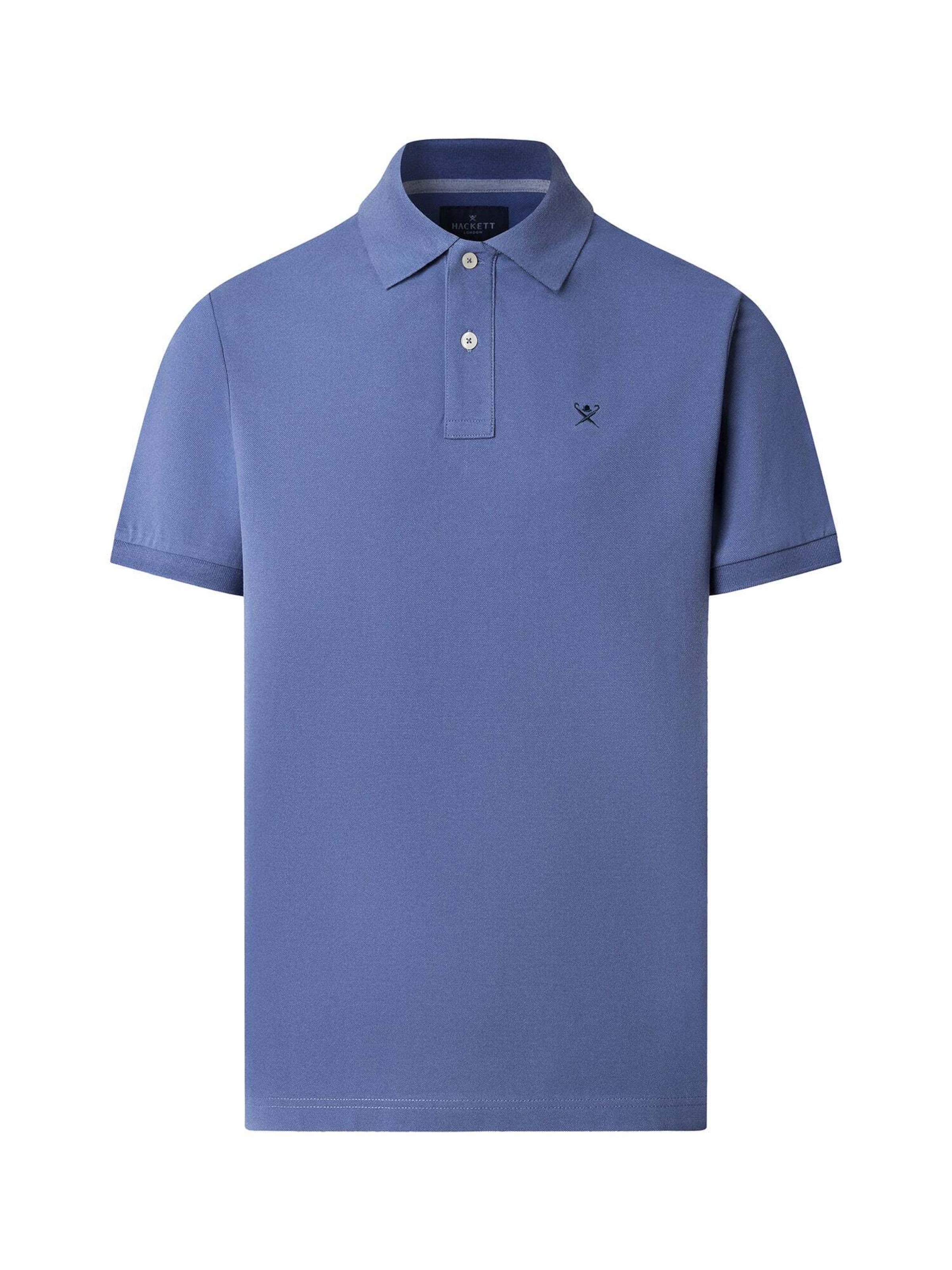 T-Shirt Hackett London en bleu : devant
