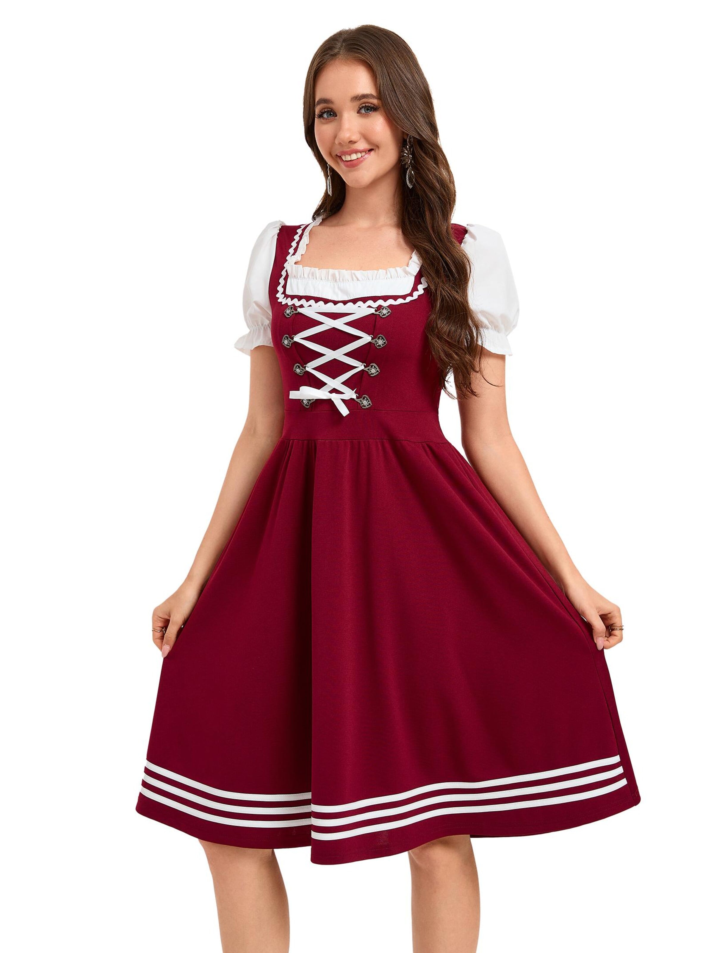 Yesfashion Dirndl‌‌‌‌‌‌‌‌‌‌ in Rot