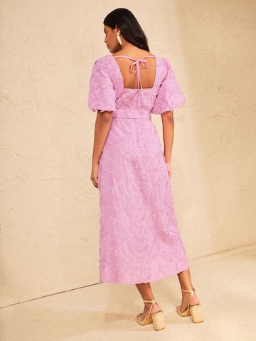 Robe love & roses en rose