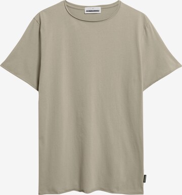 ARMEDANGELS T-Shirt ' JAAMES BRUSHED ' in Beige: Vorderseite