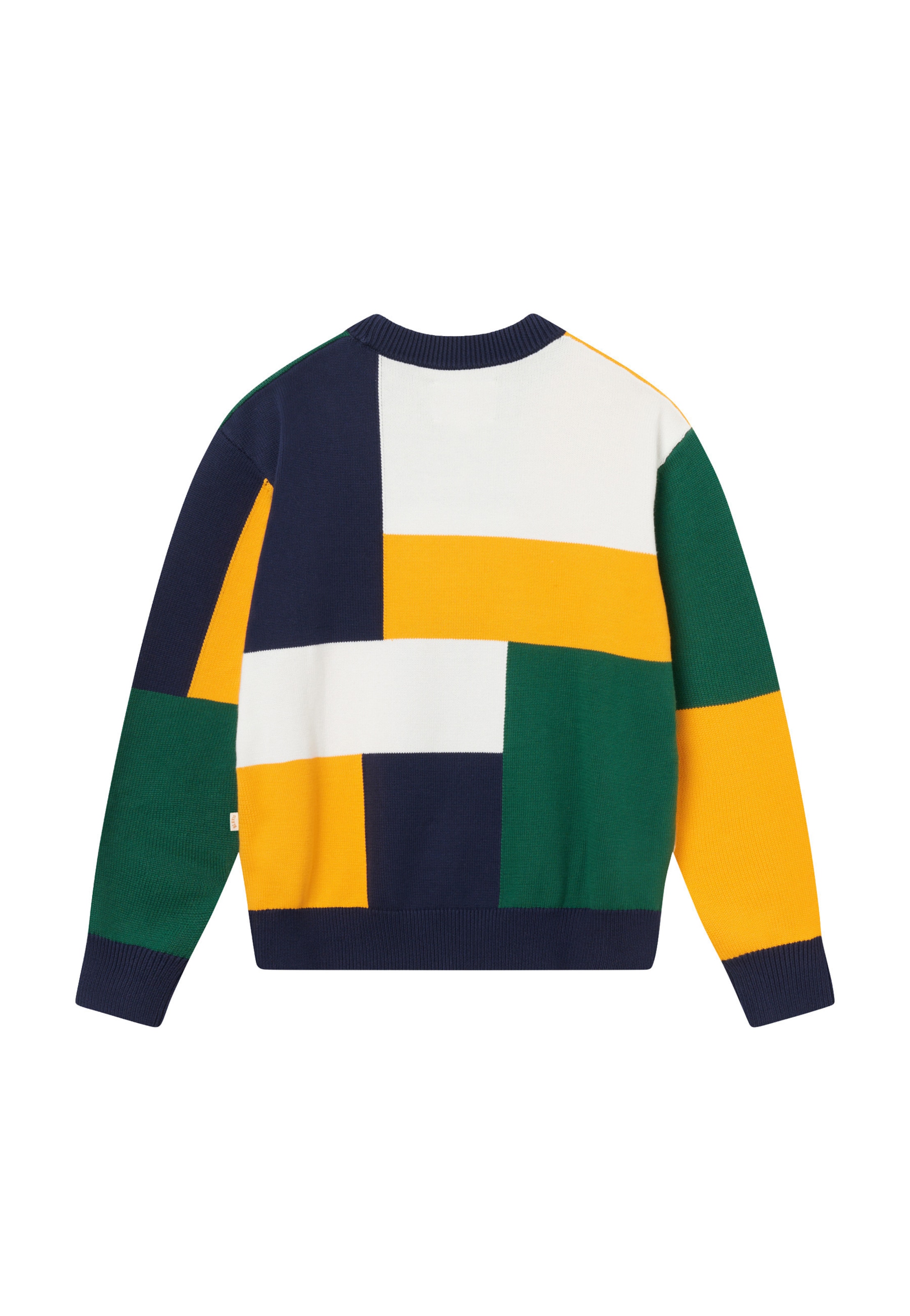 Pullover 'Patchwork' di BLKVIS in blu