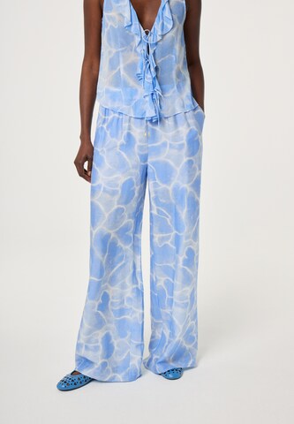 Fabienne Chapot Wide leg Broek in Blauw