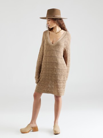 IRO Knit dress in Brown: front