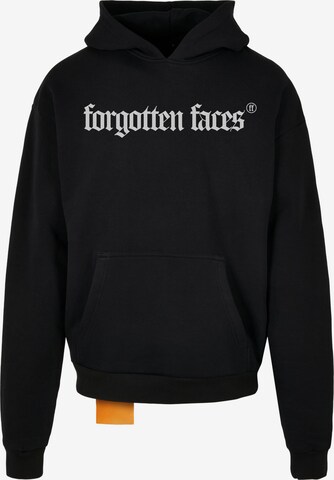 Sweat-shirt 'Guardian' Forgotten Faces en noir : devant