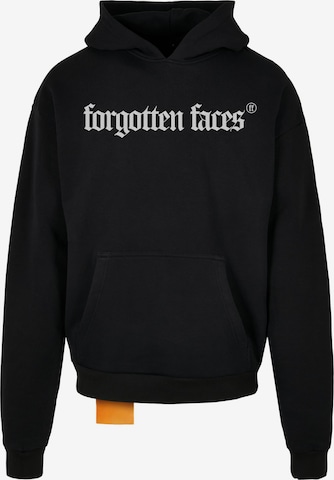 Forgotten Faces Sweatshirt 'Guardian' in Black: front