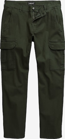 Men Plus Hose in Grün: Vorderseite