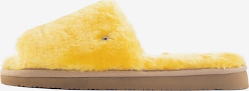 Minnetonka - Zapatillas de casa 'Lolo' en amarillo: frente