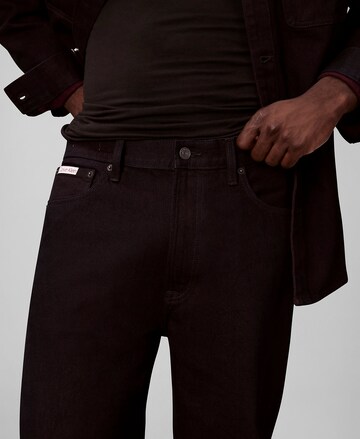 Calvin Klein Jeans Wide leg Jeans in Zwart