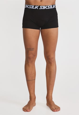 Boxers SikSilk en noir : devant